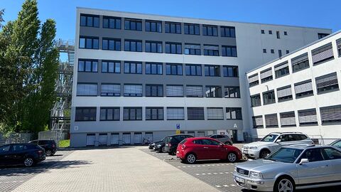 Gebäudeansicht des Arbeitsgerichts Gießen.